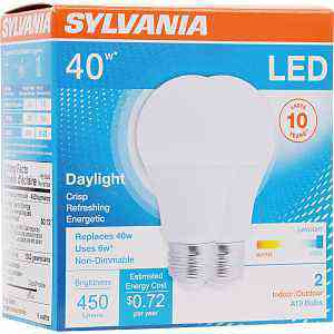40W LED BULB BX/2 - A.W. Graham Lumber LLC