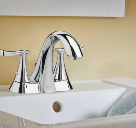 AMERICAN STANDARD TWO-HANDLE BATH FAUCET BRUSHED NICKEL - A.W. Graham Lumber LLC