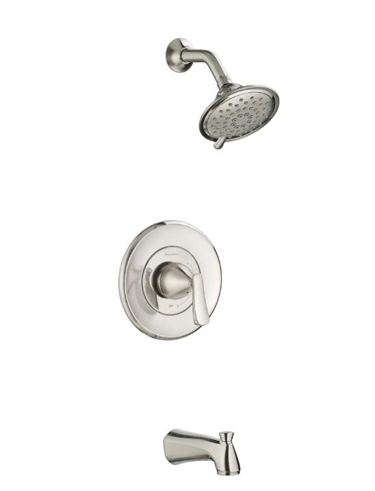 Main 2 - AMERICAN STANDARD CHATFIELD TUB/SHOWER TRIM KIT BRUSHED NICKEL -
