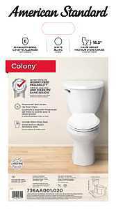 Main 4 - TOILET KIT WHITE ELONGATED BOWL -