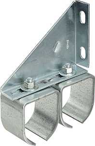 NATIONAL HARDWARE N193-904
DBLHANGER 2X7-3/32 Double Track
Bracket
Vendor:	NATIONAL HARDWARE
Model NO.: N194-001
Retail UPC: 038613194007 - A.W. Graham Lumber LLC