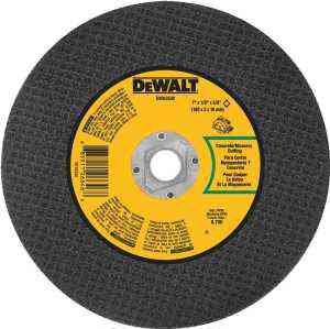 DEWALT CUTTING WHEEL 7" MASONRY - A.W. Graham Lumber LLC