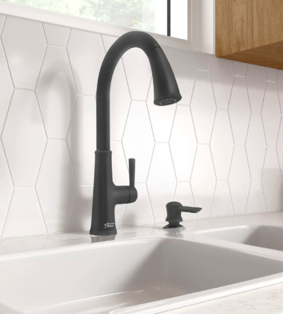AMERICAN STANDARD MAVEN PULL-DOWN KITCHEN FAUCET MATTE BLACK - A.W. Graham Lumber LLC