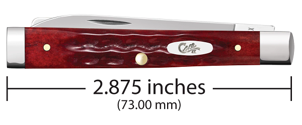 Main 2 - CASE BABY DOC POCKET-WORN OLD RED BONE 2-BLADE -