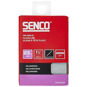 SENCO 23GA PINNER NAILS GALV 1-1/2" BX/1000 - A.W. Graham Lumber LLC