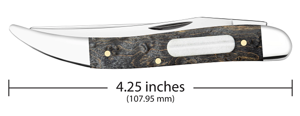 Main 2 - CASE 11012 2-BLADE FISHING KNIFE GRAY BIRDSEYE MAPLEWOOD -