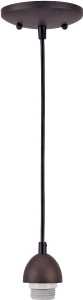 WESTINGHOUSE ONE-LAMP PENDANT FIXTURE OIL RUBBED BRONZE - A.W. Graham Lumber LLC