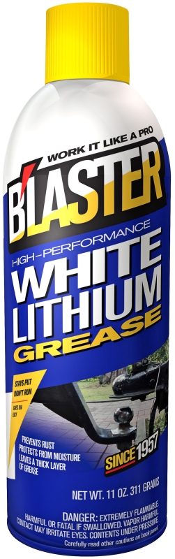 B'LASTER WHITE LITHIUM GREASE 11 OZ  - A.W. Graham Lumber LLC