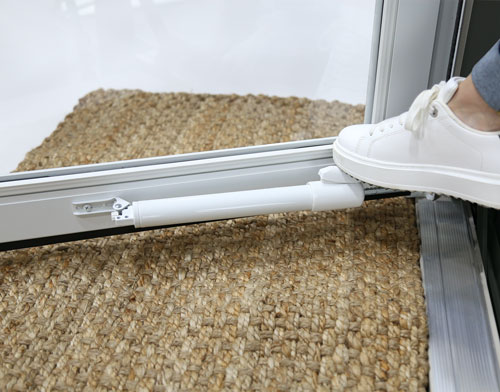 Main 3 - LARSON #146-MV WHITE 36x81 EASY-VENT SCREEN AWAY STORM DOOR -