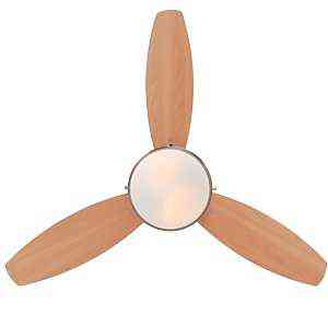 Main 4 - WESTINGHOUSE 42" CEILING FAN 3-BLADE BEECH W/LIGHT -