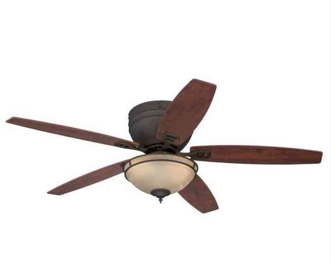 WESTINGHOUSE 52" CEILING FAN 5-BLADE APPLEWOOD / CHERRY W/LIGHT - A.W. Graham Lumber LLC