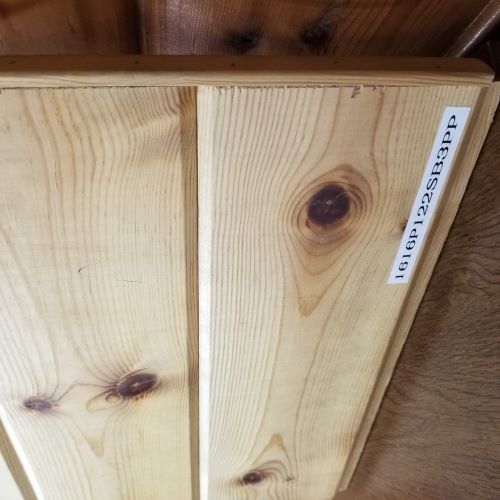 1x6x16' #3 PONDEROSA PINE PATTERN 122 / SQUARE BACK - A.W. Graham Lumber LLC