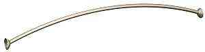 MOEN CURVED SHOWER ROD 54" - 72" BRUSHED NICKEL - A.W. Graham Lumber LLC