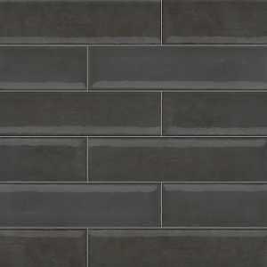 Main 2 - EMSER CERAMIC TILE RAKU CHARCOAL GLOSSY 3x12 -