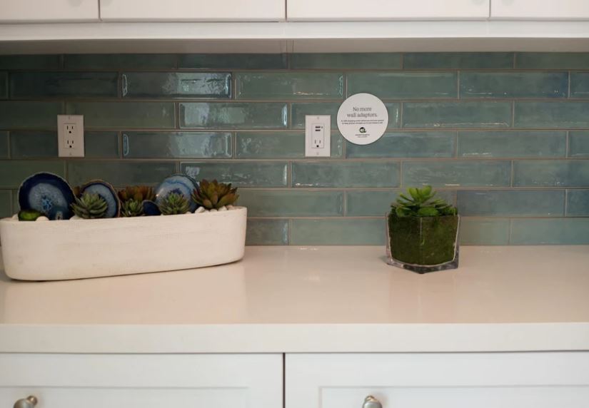 EMSER TILE RAKU SERIES CERAMIC TILE OCEAN - A.W. Graham Lumber LLC