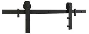 NAT'L N700-004 96" INTERIOR BARN DOOR HARDWARE KIT UPC:886780027426 - A.W. Graham Lumber LLC