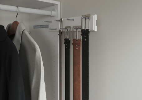 EASY TRACK BELT RACK WHITE  - A.W. Graham Lumber LLC