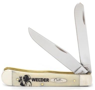 CASE 2-BLADE TRAPPER SM NAT BONE "WELDER" - A.W. Graham Lumber LLC