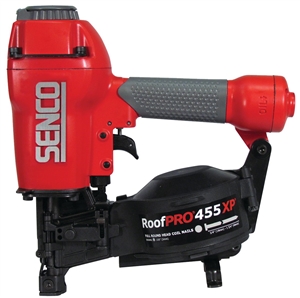 Main 1 - SENCO ROOF PRO 445XP 1/4" 15 DEG
ROOFING NAILER  Vendor: SENCO
PRODUCTS Model NO.: 8V0001N
Retail UPC: 741474058424 -