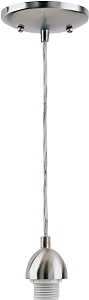 WESTINGHOUSE ONE-LAMP MINI PENDANT BRUSHED NICKEL - A.W. Graham Lumber LLC