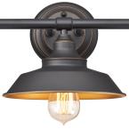 Main 2 - WESTINGHOUSE THREE-LAMP INDOORLIGHT FIXTURE OIL RUBBED BRONZE -