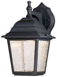 WESTINGHOUSE OUTDOOR WALL FIXTURE BLACK - A.W. Graham Lumber LLC
