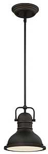 WESTINGHOUSE BOSWELL ONE LAMP INDOOR MINI PENDANT OIL RUBBED BRONZE FINISH - A.W. Graham Lumber LLC