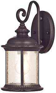 WESTINGHOUSE OUTDOOR WALL LANTERN OIL RUBBED BRONZE - A.W. Graham Lumber LLC