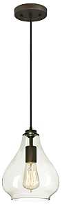 WESTINGHOUSE WES INDOOR MINI PENDANT LIGHT FIXTURE OIL RUBBED BRONZE  - A.W. Graham Lumber LLC