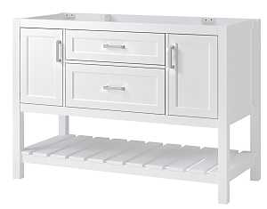 CRAFT & MAIN 48" VANITY CABINET WHITE - A.W. Graham Lumber LLC