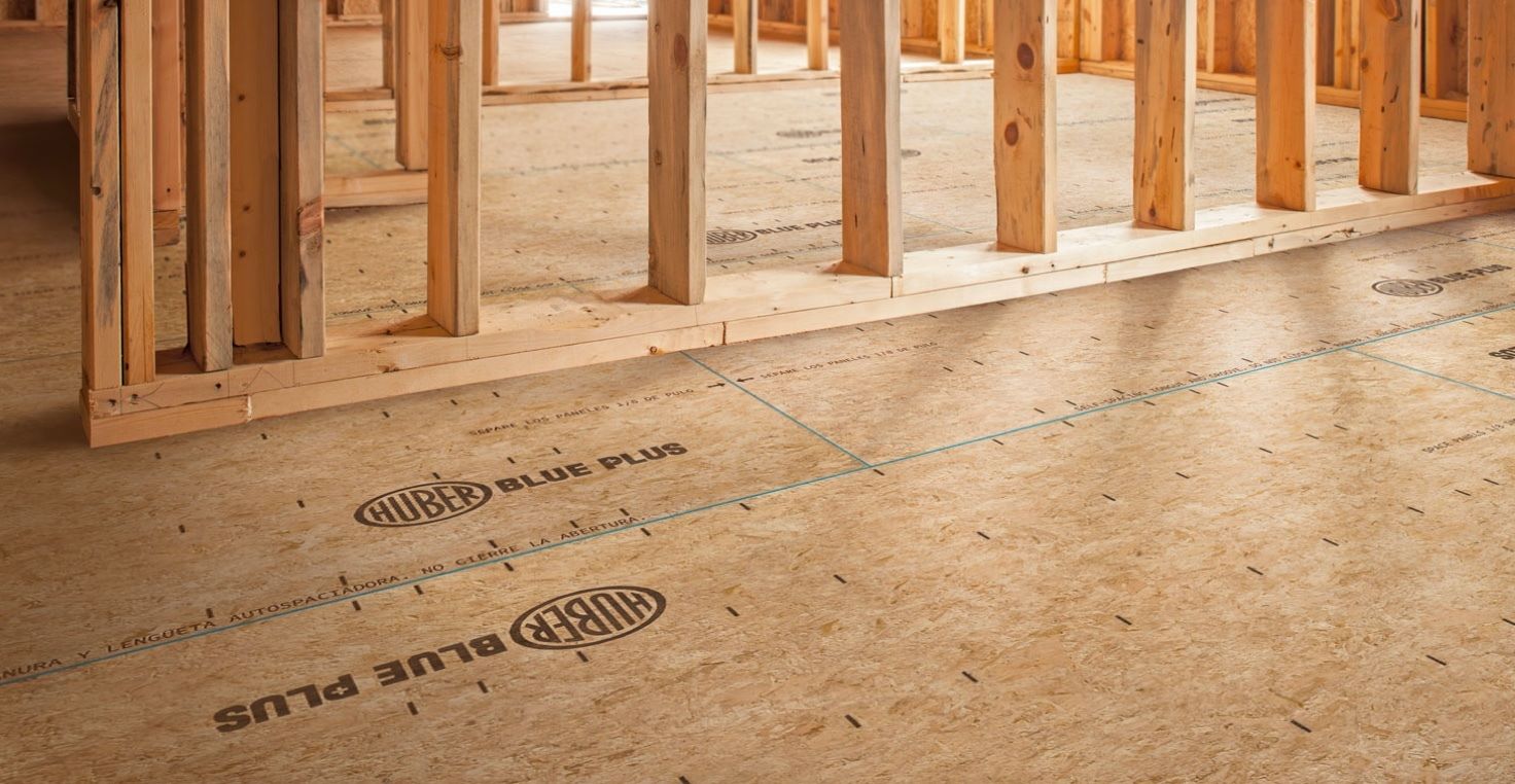 3/4" (23/32) 4X8 T&G BLUE PLUS
50YR WARRANTY (HUBER) - A.W. Graham Lumber LLC