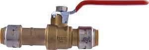 SHARKBITE SLIP BALL VALVE 1/2"  - A.W. Graham Lumber LLC