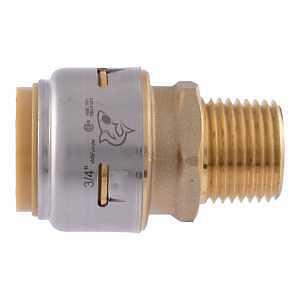 SHARKBITE ADAPTER MALE 3/4 x 1/2  - A.W. Graham Lumber LLC