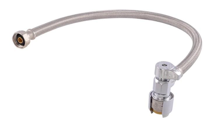 SHARKBITE FAUCET CONNECTOR 20" W/STOP VALVE - A.W. Graham Lumber LLC