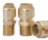 SHARKBITE ADAPTER MALE 1" x 1" - A.W. Graham Lumber LLC