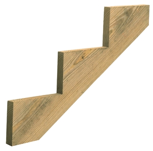 Main 1 - TREATED STEP STRINGER 3-STEP -