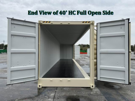 Main 5 - 40' HI-CUBE 4 DOOR LT BEIGE -