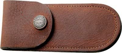 CASE PACKAGED SOFT LEATHER BELT
SHEATH BROWN GENUINE BROWN
LEATHER  5" LONG - A.W. Graham Lumber LLC