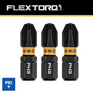 Main 2 - DEWALT DWAF1PH3IR3 1/4" X 1"
FLEXTORQ IMPACT SCREWDRIVER BIT
#3 PHILLIPS DRIVE HEX SHANK
*PROMO PRICE LIMITED TO STOCK ON
HAND ONLY* -