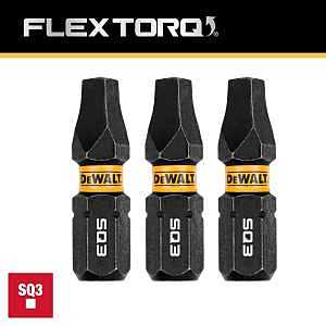 Main 2 - DEWALT FLEXTORQ DWAF1SQ3IR3 1/4"
X 1" IMPACT SCREW DRIVING #3
SQUARE BIT DRIVE HEX SHANK
*PROMO PRICE LIMITED TO STOCK ON
HAND ONLY* -