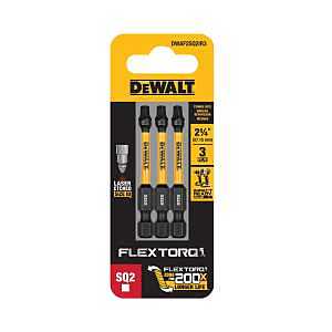 DEWALT FLEXTORQ DWAF2SQ2IR3
SCREWDRIVER BIT, #2 SQ DRIVE,
1/4" X 2-1/4" HEX SHANK HSS
*PROMO PRICE LIMITED TO 
STOCK ON HAND ONLY* - A.W. Graham Lumber LLC