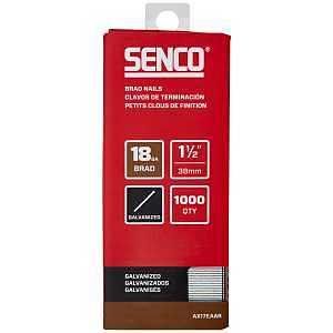 SENCO 18 x 1-1/2" GALV BRAD STRIP NAIL BX/768  - A.W. Graham Lumber LLC