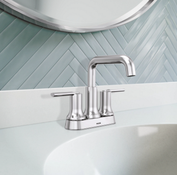 MOEN ZYLA 2 HANDLE BATH FAUCET CHROME - A.W. Graham Lumber LLC