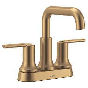 Main 2 - MOEN ZYLA 2-HANDLE BATH FAUCET BRONZE GOLD -