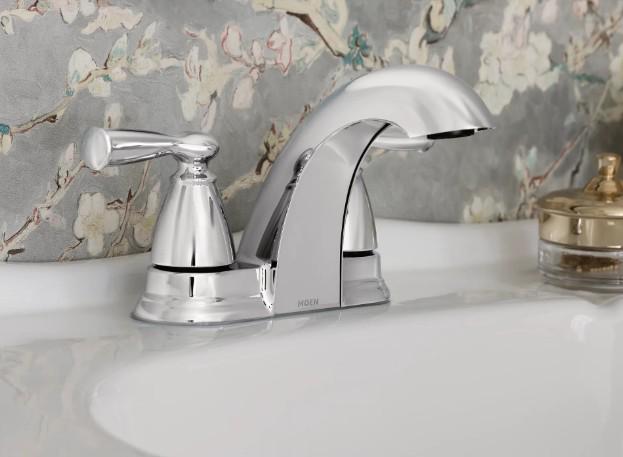 MOEN BANBURY 2-HANDLE BATH FAUCET CHROME - A.W. Graham Lumber LLC