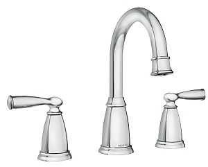 MOEN TWO-HANDLE HIGH ARC BATH FAUCET CHROME - A.W. Graham Lumber LLC