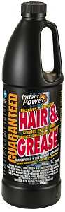INSTANT POWER HAIR/GREASE DRAIN
OPENER 1 LITER VENDOR: SCOTCH
CORP MODEL #: 1969 UPC:
022798196901 - A.W. Graham Lumber LLC