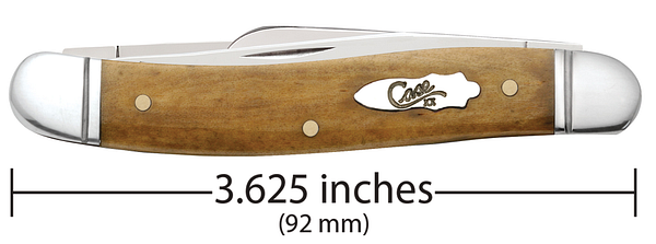 Main 2 - CASE 58185 3-BLADE MED STOCKMAN SM ANTIQUE BONE -