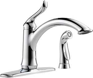 DELTA ONE-HANDLE KITCHEN FAUCET CHROME  - A.W. Graham Lumber LLC