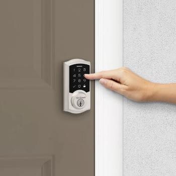 Main 2 - KWIKSET ELECTRIC DEADBOLT W/KEY PAD SATIN NICKEL -